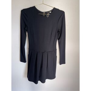 BLACK SWAN Fitted Long Sleeve Mini Dress Size Medium